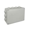 Caja rectangular estanca 230 x 180 x 88 mm con tornillos solera (retractilado) y686