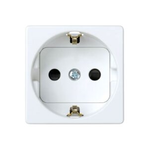 Base enchufe 2p+t schuko serie 27 blanco