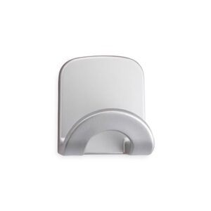 Colgador adhesivo arco cromo (blister)