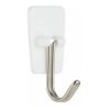 Command gancho punta de alambre, pequeño, 19 x 41 x 19 mm, 3 uds + 4 tiras, máx 225 gr