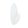 Command gancho para toallas, grande, blanco, 1 ud + 2 tiras, máx 2,2 kg