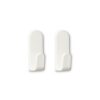 Colgador adhesivo taga blanco, 2 uds