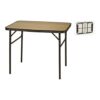 Mesa de camping plegable 90 x 60 x 30 cm