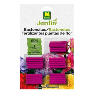 Bastoncitos fertilizantes plantas flor, 25 unidades