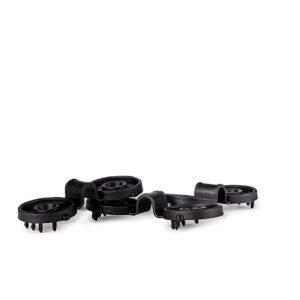 Pinzas para malla sombreo, negras, 600 uds