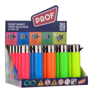 Encendedor de piedra, colores surtidos fluor