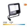 Foco proyector led 30 w 2370 lm 4000 k luz día, black series - 15,8 x 13,5 x 2,9 cm