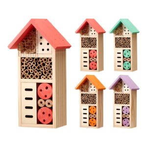 Hotel para insectos, colores surtidos, 130 x 85 x 260 mm