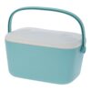 Nevera de camping 20 l color turquesa, 470 x 315 x 270 mm