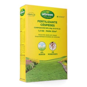 Fertilizante granulado para césped 1,5 kg - 50 m²