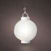 Farolillo solar blanca ø20 x 23 cm