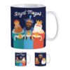 Taza reyes magos 330 ml en caja regalo, modelos variados