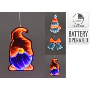 Espejo infinito con led, 3 modelos, temporizador 6h.