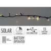 Guirnalda solar recargable, 480 leds, multifunción, luz cálida, exterior 21,6 m