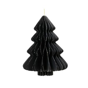 Árbol de papel negro ø30 x 40 cm