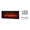 Iluminación decorativa con forma de chimenea de led 57 x 10 x 25 cm