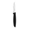 Cuchillo para legumbres y frutas plenus negro 7,7 cm