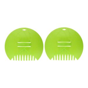 Rastrillo de hojas 36 x 31 x 8 cm 2 uds