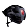 Casco bicicleta con leds rojos talla l 58 - 61 cm