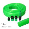 Kit manguera de jardín estandar ø15 mm, 5/8 pulg, 15 m