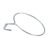 Soporte para macetero de balcón zincado ancho 18cm sv03110 sauvic