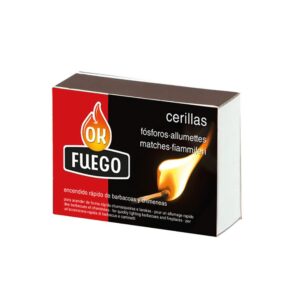 Cerillas de cocina okfuego, 100 uds x 3 cajas