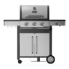 Barbacoa de gas bxog12950e con 4 quemadores - 126 x 58 x 118,5 cm