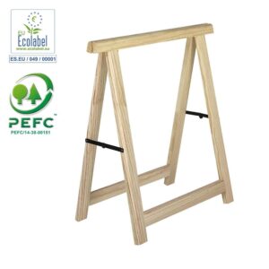Caballete pino super 100% pefc cert 77 x 73,5 cm