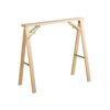 Caballete pino macizo plegable kipli 73,5 x 79,5 x 40 cm