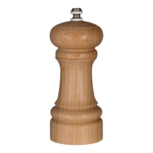 Molinillo para sal/pimienta de madera 14,5 cm