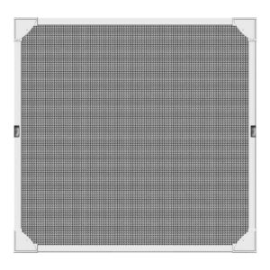 Mosquitera con marco magnético, blanca, 120 x 120 cm