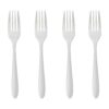 Ult. unidades juego de 4 tenedores acero inox 20cm