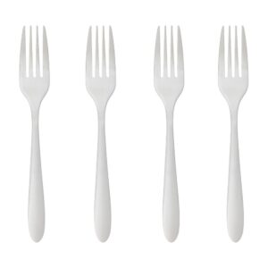 Ult. unidades juego de 4 tenedores acero inox 20cm