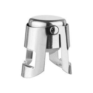 Tapón para cava/champagne de acero inoxidable