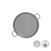 Paellera de acero pulido para induccion y vitroceramica ø30cm (4 personas)