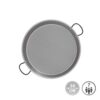 Paellera de acero pulido para induccion y vitroceramica ø36cm (7 personas)