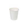Vasos de cartón blancos 120cc, 30 uds