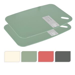 Tablas de corte 2 uds colores surtidos 35 x 24 cm / 30 x 20 cm
