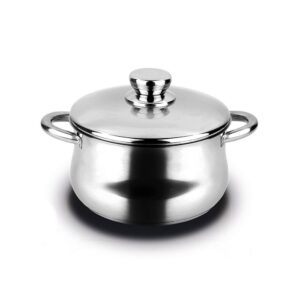 Olla inoxidable silverinox 6,8 l + tapa acero inoxidable 18/10 ø24 x 15 cm