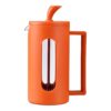 Cafetera / tetera roma émbolo naranja 350 ml 3 tazas