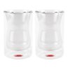 Tazas de doble pared palermo, resistentes a golpes y temperaturas, 200 ml, 2 uds