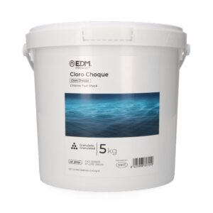 Cloro de choque granulado, bote 5 kg