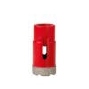 Corona diamantada para amoladora, corte seco, ø25 mm / m14