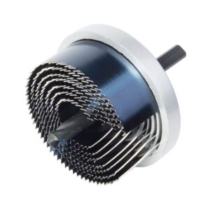 Sierra de corona con broca central de 8 mm con 7 laminas