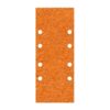 Hojas de lijar de corindón perforadas, 93 x 230 mm, grano 120, pack 5 uds