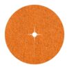 Discos de papel abrasivo de corindón ø125 mm, grano 120, pack 10 uds