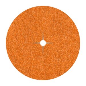 Discos de papel abrasivo de corindón ø125 mm, grano 120, pack 10 uds