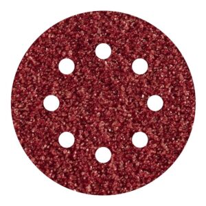 Discos adhesivos de lijar corindón, ø125 mm, grano60, set 5 uds