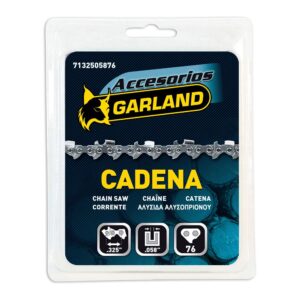 Cadena de motosierra para espada de 20 pulg / 50 cm, 76 eslabones, 325 pulg, espesor 0,058 pulg