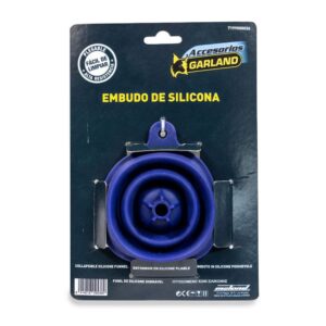 Embudo de silicona plegable
